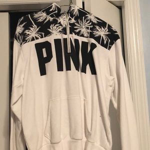 Vs pink half zip hoodie